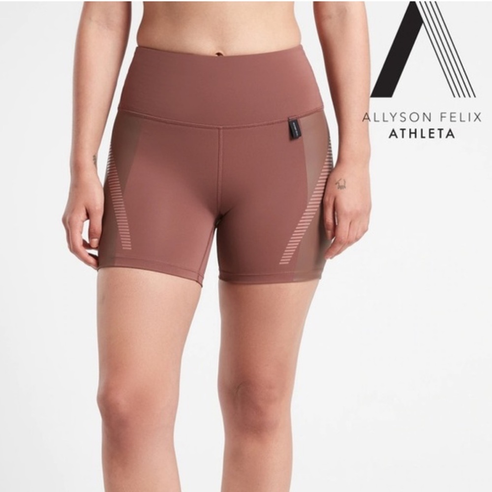 Athleta Allyson Felix Legend Shortie Athletic Shorts